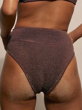 NWT Beach Riot Ritzy Highway High Waisted Bikini Bottoms